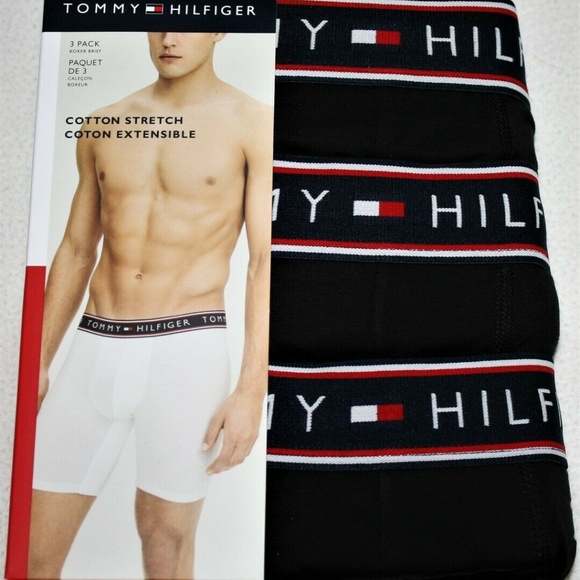 tommy hilfiger cotton stretch boxer briefs